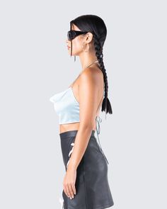 We've been watching Euphoria a little too hard lately and it shows..😎 Cop this ahead of the spring season, perfect for wearing under a cardi or on its own 🙌🏽 Edgy Crop Top For Spring Parties, Spring Crop Top For Going Out, Edgy Fitted Crop Top For Spring, Spring Edgy Crop Top For Night Out, Edgy Crop Top For Night Out In Spring, Fitted Tops For Going Out In Spring, Chic Spring Festival Crop Top, Edgy Tops For Going Out In Spring, Trendy Spring Festival Tops