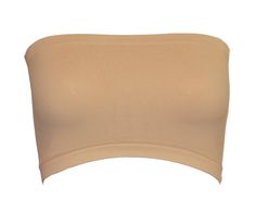 PRICES MAY VARY. Nylon/lycra blended 6" - 7" Length Machine or hand wash cold Super stretchy Comfortable, super soft, and made from lightweight, breathable stretch fabric This amazing seamless tube top is one free size, great for layering, comfortable, super soft, and made from lightweight, breathable stretch fabric. Package includ: 1*tube bra. Seamless Strapless Bra, Black Bandeau Top, Tube Top Bra, Tube Bra, Strapless Shirt, Khaki Tops, Bandeau Crop Top, Seamless Top, Black Bandeau