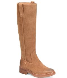 Sofft Boots For Women, Sofft Tall Boots, Winter Suede Waterproof Ankle-high Boots, Brown Suede Ankle-high Waterproof Boots, Knee-high Suede Boots With Zipper Closure, Comfortable Boots, American Brand, Wet Weather, Leather Pulls