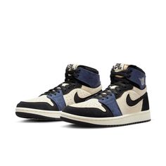 DV1305-104 Air Jordan 1 Zoom Cmft, Air Jordan 1 Women, Womens Air Jordans, Jordans Women, Nike Air Jordan 1, Air Jordan 1 High, Jordan 1 High, Sneaker Brands, Soft Suede