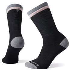 Smartwool Women's Everyday Best Friend Crew Socks Black - 3004699 - Tip Top Shoes of New York Wool Hiking Socks, Woman Hiking, Hiking Socks, Hiking Equipment, Wool Socks, Hiking Women, Cool Socks, Good Brands, Top Shoes