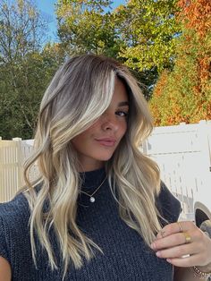 Ash Blonde Balayage Brunette Money Piece, Bleach And Tone Hair Shadow Root, Summer Blonde