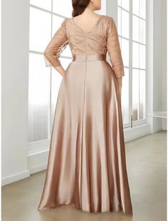 A-Line Plus Size Curve Mother of the Bride Dress Wedding Guest Plus Si – Buyishang Dresses Wedding Guest Plus Size, Dress Wedding Guest, Evening Dresses Cocktail, Laura Geller, Mother Of The Bride Dress, Wedding Bridesmaid Dresses, Dress Wedding, Issey Miyake, Mother Of The Bride Dresses