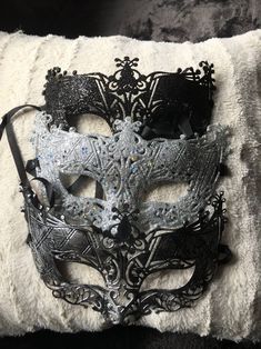 Silver Masquerade Mask For Carnival Theater, Silver Masquerade Mask For Theater And Carnival, Gothic Silver Mask For Costume Party, Silver Gothic Mask For Costume Party, Gothic Silver Eye Masquerade Mask, Silver Gothic Eye Masquerade Mask, Silver Gothic Eye Mask For Masquerade, Silver Masquerade Mask For Mardi Gras Theater, Silver Masks And Prosthetics For Mardi Gras Theater