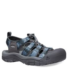 PRICES MAY VARY. Lightweight and breathable webbed fabric upper with a protective toe bumper This river sandal has an adjustable bungee style lacing system Contoured, Compression molded EVA midsole Rugged traction pattern outsole Tie Dye Men, Keen Sandals, Water Shoes For Men, Water Sandals, Sport Sandals, Injury Prevention, Water Shoes, Mens Sandals, Newport