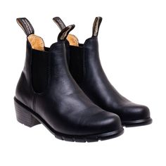 Our Women’s Heel boot combines legendary comfort with a rugged, yet distinctly feminine look. With a sleek design and contoured fit, these heel boots come in soft, supple leathers that feel as good as they look. All Sizes are listed as US Men's and US Women's sizes. Lightweight, supportive and comfortable Premium supple black weatherproof 2.5mm oiled leather Comfort footbed and a heel pad for ultimate shock absorption Cushioned midsole for comfort Responsive durable outsole Steel shank for foot Blundstone Women, Women Heel Boots, Heel Boot, Us Man, Feminine Look, Heel Boots, Street Chic, Boots For Sale, Mid Heel