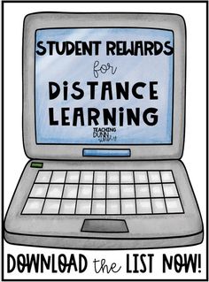 a laptop with the words, student records for distance learning