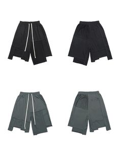 (1) Shorts retrô de costura irregular - Calça hip-hop Terry - Ofelya Boutique Black Patchwork Short Bottoms, Streetwear Patchwork Bottoms, Short Patchwork Bottoms For Streetwear, Streetwear Shorts, Mens Navy, Shorts With Pockets, Summer Casual, Ibiza, French Terry