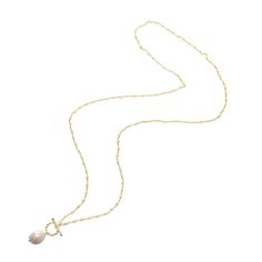 A modern and detailed chain necklace with small freshwater pearls and one 13 mm baroque shaped freshwater pearl. This necklace has a T-clasp. Wear it long or wear it double!  Materials: Materials: 14k gold-plated brass, cultured freshwater pearl Wipe the pearls with a clean dry cloth after use. This prevents any oil or other dirt from remaining on its surface. Visibly dirty pearls can be wiped with a damp cloth and diluted dishwashing detergent. Dress them last, remove them first. Store pearls f Alcohol Store, Pearl Love, Dishwasher Detergent, Cosmetic Products, Watch Necklace, Necklace Sizes, Jewelry Trends, Badger, Womens Jewelry Necklace