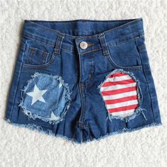 Fabric: Denim Delivery Time:7-10 daysFeather:Eco-friendly,Anti-pilling,other Denim Jeans Fashion, Kid Clothes, Ripped Denim Shorts, Hoodie Cardigan, Girls Summer Outfits, Blue Denim Shorts, Summer Blue, Ripped Denim, Distressed Denim Shorts