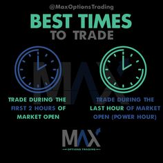 the best times to trade on max options trading is now available for all market users