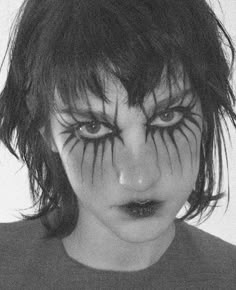 رورونوا زورو, Punk Makeup, Alt Makeup, Smink Inspiration, Swag Makeup, Dope Makeup, Riot Grrrl, Alternative Makeup