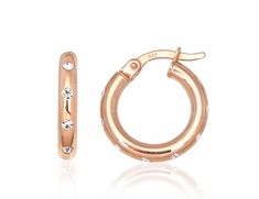 Classic 14k Gold Hoop Earrings made from real solid gold. These solid gold hoops that will last a lifetime! These little or middle hoop earrings (16mm) are beautifully detailed with a zircons. Hoop earrings symbolize wholeness, unity and infinity. Rose gold circle earrings for Everyday Wear. Since these earrings are solid gold, they're anti allergic. Metal: Solid Rose Gold 585o  Weight: ~1.6 gr. Item tall:  16 mm - Favorable price - High quality - Modern design - Good gift idea All jewelry is approved and passed quality control. Please don't hesitate to contact us if you have any questions! Gold Circle Earrings, Rose Gold Circle, 14k Gold Hoop Earrings, Tiny Hoop Earrings, Gold Circle, Earrings Hoop, Smokey Quartz, Quartz Pendant, Gold Hoops