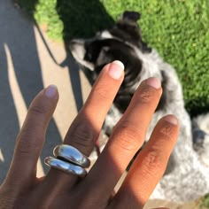 Hand Forged Sterling Silver Rings With Thick Band, Minimalist Hand Cast Promise Ring, Hand Cast Silver Rings For Everyday, Hand Cast Silver Rings For Everyday Wear, Silver Hand Cast Rings For Everyday, Fantasy Earrings, Mixed Metal Rings, Ring Bands, Cool Piercings