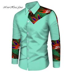 Dashiki Shirt Mens, Long Sleeve Shirts For Men, African Print Shirt, Dashiki Shirt