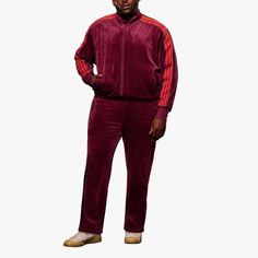 adidas x IVY PARK Crossover Velvet Sports Long Sleeves Jacket Couple Style Cherry Red HN0305 Adidas X Ivy Park, Couple Style, Ivy Park, Adidas X, Fashion Couple, Long Sleeves Jacket, Cherry Red, Crossover, Ivy