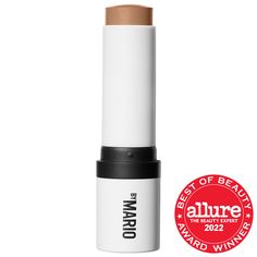 A dual-ended cream shaping stick that is buildable and swipes on seamlessly for true-to-skin definition that dries down to a natural matte finish.Ingredient Callouts: It is cruelty-free.What Else You Need to Know: This creamy, non-comedogenic formula suits all skin types, offering blendable, buildable coverage with a natural matte finish. Shades complement all complexions regardless of undertones and are never orange or muddy. Mario's contour stick features a removable angled buffing brush for e Best Contour Makeup, Bronzer Stick, Contour Bronzer, Best Contouring Products, Stick Light, Makeup By Mario, Bronzer Makeup, 2024 Wishlist, Contour Stick