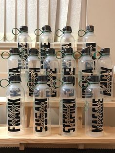 Custom Name Vinyl for Water Bottles, Tumblers... Cricut Water Bottle Vinyl Decals, Water Bottle Decals Vinyls, Water Bottle Vinyl, Simple Stickers, Personalized Water Bottle, Personalized Water Bottles, Adhesive Vinyl, Personalized Custom, Custom Name