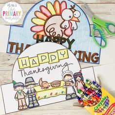 thanksgiving coloring pages with crayons and markers