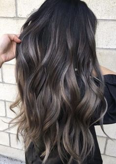 Hair Color Flamboyage, Ash Blonde Hair Colour, Brown Ombre Hair, Ash Hair Color, Balayage Blonde, Gorgeous Hair Color, Hair Color Light Brown, Ash Blonde Hair, Brown Hair Balayage