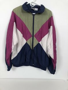 vintage active wear windbreaker green, pink, white and blue large. Condition is Pre-owned. Shipped with USPS First Class Package. Other Items If you clicked on this item there is a very high chance that you could be interested in our other eBay items. We have sports team, designer, sneakers and other name brand apparel. Please check them out and new items are added daily! Shipping Don't you just hate long shipping and handling times? We ship our items the next day to ensure our customers get the Green Color Block Windbreaker For Winter, Multicolor Hooded Windbreaker With Color Block, Multicolor Hooded Color Block Windbreaker, Multicolor Color Block Hooded Windbreaker, Green Color Block Track Jacket For Streetwear, Casual Pink Patchwork Windbreaker, Green Long Sleeve Patchwork Windbreaker, Sporty Green Color Block Track Jacket, Green Color Block Windbreaker For Streetwear