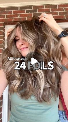 Foil Balayage, Balayage Placement Diagram, Foilayage Placement, Balayage Foil Placement, Foilage Balayage Brunette, Balayage Placement, Partial Foil