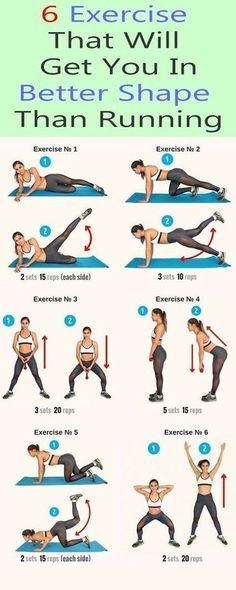 a poster showing how to do an exercise