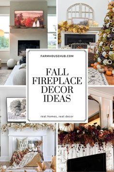 Fall Fireplace Decor Fall Stone Mantle Decor, Fall Fireplace Ideas, Thanksgiving Fireplace Decor, Cozy Fall Fireplace, Fall Fireplace Mantel Decor, Stone Mantle Decor, Hearth Decor, Fireplace Decor Ideas