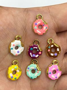 13x15 mm, Donut Necklace, Donut Charm Earring, Necklace, Bracelet, Bead Pendants, Doughnut Necklace, Cute Necklace, Food Necklace, Sprinkle, Donut, Doughnut Donut Necklace, Food Necklace, Sprinkle Donut, Necklace Cute, Bracelet Bead, Cute Necklace, Beaded Pendant, Necklace Bracelet, Charm Earrings