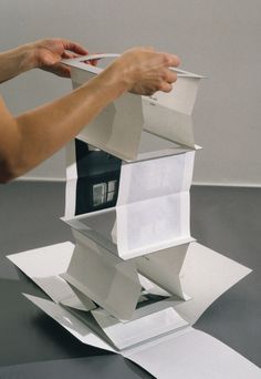 Marlene MacCallum bookworksDo Not Enter tunnel book Book Shape, Paper Structure, Buch Design, Do Not Enter, Creative Books, 카드 디자인, Red Thread, Publication Design