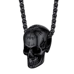 PRICES MAY VARY. 💀 Skull Necklace 💀 Chunky skeleton with Nordic Compass viking anmulet charm. Cool punk style, fierce and powerful, full of personality.These uniquely designed Skull Necklace will bring striking attention to any look. 💀 Vintage Stainless Steel Men Necklace 💀 Made of stainless steel , nickle & lead free. These necklaces are solid and strong, resistant to rust, oxidation and discoloration, make it ideal for long-lasting . Durable and scratch resistant. 💀Great Size and Weight ? Nordic Compass, Wolf Pendant Necklace, Wolf Pendant, Wolves Pendants, Skull Pendant Necklace, Necklace Gothic, Chain For Men, Compass Pendant, Vintage Skull