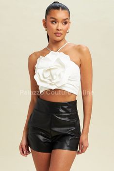 Midnight Blossom Applique Top (White) Small / White Tops Outfit, Sheer Jacket, Applique Top, Casual Beach Wear, Black Crop Top, Senior Pics, Floral Applique, Formal Looks, New Arrival Dress