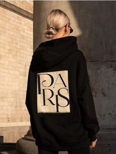 Luxury Graphic Print Hoodie With Crew Neck, Luxury Cotton Hoodie With Graphic Print, Luxury Urban Hoodie With Graphic Print, Luxury Graphic Print Crew Neck Hoodie, Atnt Paris Hoodie, I Love Paris, Cut Out Design, Photo Heart, Long Sleeve Casual