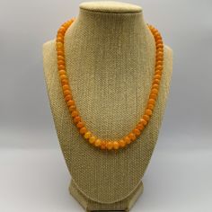 This elegant Orange Burst Gemstone Necklace is designed to add a touch of sophistication to any outfit. It features beautiful gemstones that exude a sense of calm and peace. Handcrafted with care, this necklace commands attention, with its adjustable design perfect for layering and a vibrant pop of color to amp up any look! Calm And Peace, Beautiful Gemstones, Pop Of Color, Gemstone Necklace, Color Pop, Layering, Sense, Gemstones, Orange