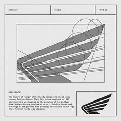 the diagram for an airplane is shown in black and white, with information about it