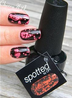 Even cooler than shatter I want this Love Nails, All Things Beauty, Manicure And Pedicure