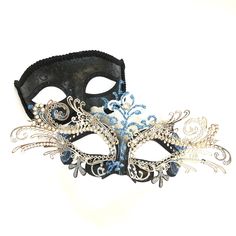 Couples Blue Masquerade Mask, Women's Masquerade Mask With Rhinestones, Mens Blue Shimmer Mask, Venetian Events Masquerade Masks. Light pale Blue couples masquerade mask set, dusty sky blue couples masks This mask can be sold as a couples set or individually. C U S T O M I Z A T I O N Can be customized further. Get in touch for custom orders! S I Z E Adult size. For children, pls contact to resize and leave a check out note with contact info. S H I P P I N G - Processed same day or within 24 hou Blue Masquerade Mask, Navy Couple, Masquerade Ball Masks, Couples Masquerade Masks, Light Dusty Blue, Mask Venetian, Bee Decals, Metal Mask, Party Masks