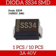 the new chip for the s34 smd is shown in red and black with white letters