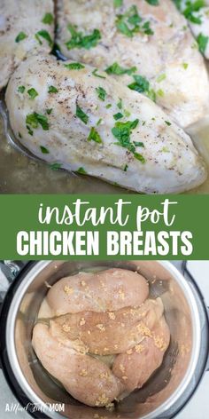 instant pot chicken breast recipe in an instant pressure cooker