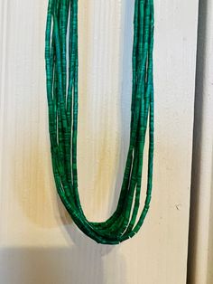 *Brand new *handmade *Multi strands green malachite heishi necklaces  * Necklaces length 24 inches  *Jewelry ship in gift box  * Reconstituted  cabochon may vary in color  *Free shipping in USA  *Ship out within 48 hours  Thank You For Looking ,And Check Out More Items In My Etsy Shop For More Great Deals, Also We Add More Jewelry To Etsy Shop  Https://www.etsy.come/shop/abq925 Beaded Necklace Green, Necklaces Length, Heishi Necklace, Green Malachite, Necklace Green, Green Necklace, Multi Strand Necklace, Color Free, Strand Necklace