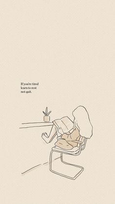 a drawing of a person sitting in a chair reading a book with the caption if someone just doesn't know how to read it