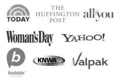 many different types of logos are shown in this image, including women's day and yahoo