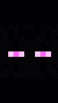 two pink squares are shown in the middle of a black background that appears to be distorted