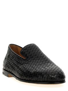 100% Calfskin leather Luxury Woven Leather Slip-on Loafers, Luxury Leather Slip-ons For Business Casual, Luxury Calf Leather Slip-on Shoes, Luxury Calf Leather Slip-ons With Flat Heel, Luxury Slip-ons With Leather Lining For Galas, Luxury Slip-ons For Galas With Leather Lining, Luxury Leather Slip-ons For Galas, Luxury Leather-lined Slip-ons For Galas, Luxury Slip-on Loafers With Leather Lining