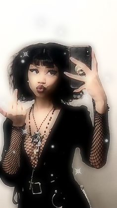 Afro Goth, Afro Punk Fashion, Only Aesthetic, Estilo Indie, Alt Girls, Black Goth, Afro Punk, Goth Aesthetic, Alt Fashion