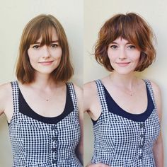 50 Short Hair with Bangs Hairstyles to Try in 2023 Razor Layers, Kręcony Bob, Haircut Options, Razored Haircuts, King Style, 70s Hair, Layered Bob Haircuts