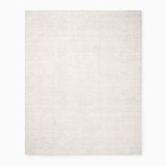 a white rug on a white background