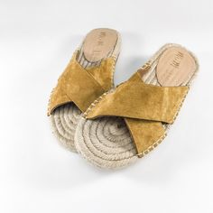 Mi.iM Ella Suede Espadrilles It Shoes, Espadrilles Slides, Espadrilles Platform, The Line, Summer Shoes, So Excited, Slip On Sandal, This Summer, Lush