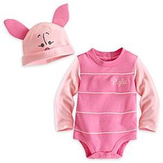 Piglet Halloween Costume, Disney Piglet, Diy Baby Costumes, Winnie The Pooh Costume, Baby Piglets, Disney Baby Clothes