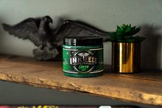 Inkeeze Green tattooing ointment is specifically designed with vitamins A,C and E along with botanical extracts for use during the application of your new tattoo and as an aftercare product. Tattoo Ointment, Green Tattoo, Green Tattoos, Machine Parts